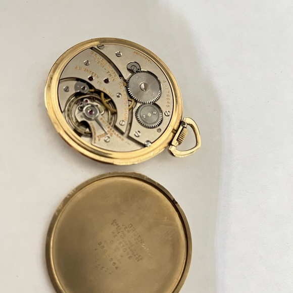 Pocket watch GRUEN 10K - Picture 3 of 5